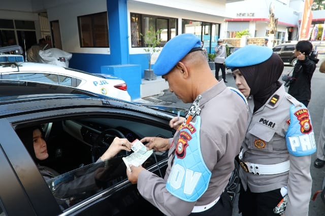 Ditlantas Bersama Propam Polda Sulsel, Gelar Penertiban Internal Personel
