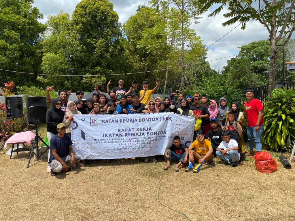 Ikatan Remaja Bontoa (IKRB) Lakukan Rapat Kerja Bersama Kader Untuk Kemajuan Organisasi Di Malino.