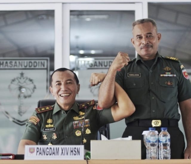 Pengarahan Kepada Para Pama Ke Atas, Pangdam XIV/Hsn : Menjadi Pemimpin Harus Memiliki 3 Kata : Kata Hati, Kata Pikir dan Kata Tindak/Sikap