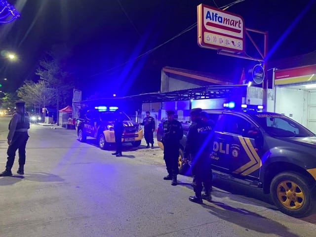 Jaga Stabilitas Keamanan Akhir Pekan, Polres Sidrap Bersama Jajaran Laksanakan Patroli Malam