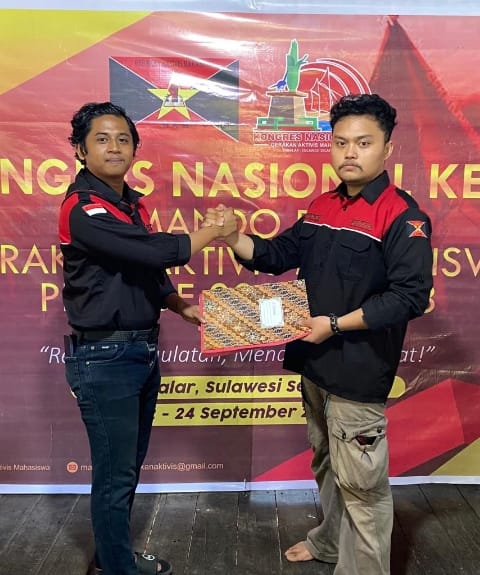 Kongres Nasional Ke-VI Gerakan Aktivis Mahasiswa Menetapkan La Ode Ikra Pratama Sebagai Panglima Besar