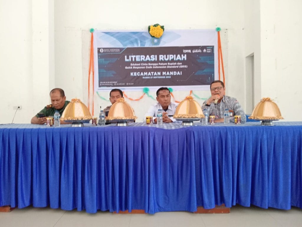 Cinta, Bangga, Dan Paham Rupiah, Camat Mandai Ajak Warga Bijak Dalam Penggunaan Uang.
