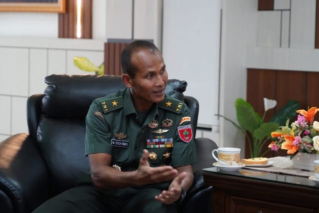 Wakili Pangdam, Kasdam XIV/Hsn Terima Audiensi PWNU Sulsel Bahas “Sulsel Bershalawat”, Peringati Maulid Nabi Mohammad SAW 1445 H dan Tasyakuran HUT TNI ke-78