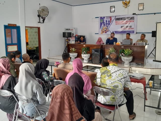 Kasat Binmas Sampaikan Peran Polri Dalam Menjaga Stabilitas Kamtibmas Jelang Pilkades