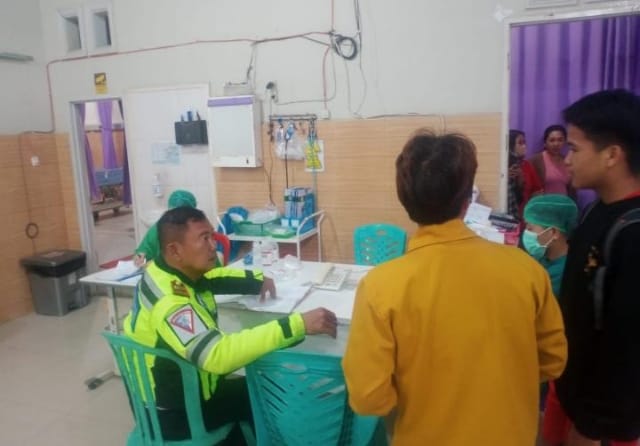 Sat Lantas Polres Toraja Utara Tangani Laka Lantas Di Japal Yang Mengakibtkan 1 Orang Meninggal Dunia