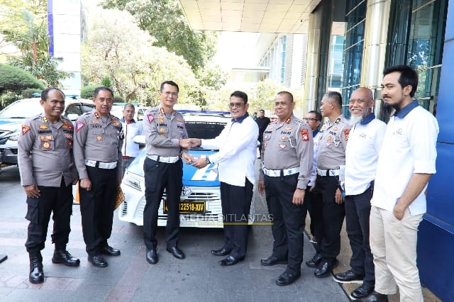 Kerjasama BUJT dan Ditlantas Polda Sulsel wujudkan Kamseltibcar Lantas di Jalan Tol