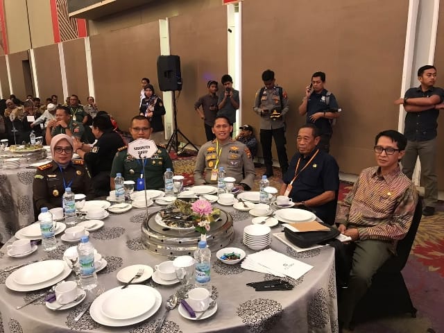 Kapolres Sidrap Hadiri Rakor Forum Koordinasi Pimpinan Daerah Sulsel Dalam Mensukseskan Penyelenggaraan Pemilu 2024