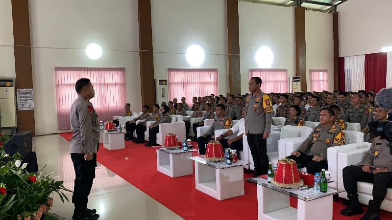 Kunjungan Kerja, Kapolda Sulsel Tatap Muka Bersama Personel Polres Gowa