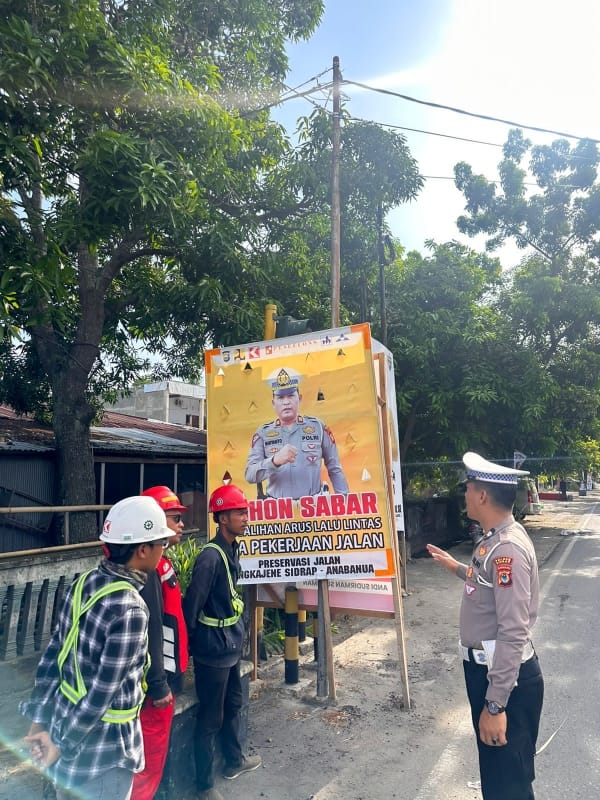 Begini Upaya Sat Lantas Polres Sidrap Tekan Angka Kecelakaan