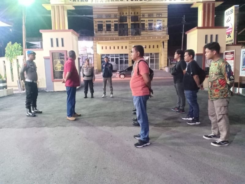 Kondusifitas Wilayah, Polres Sidrap Gelar Cipkon Jelang Pemungutan Suara Pemilu 2024