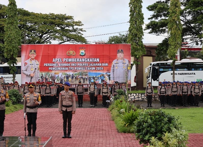 Pimpin Apel Pemberangkatan PAM TPS, Kapolda Sulsel : Laksanakan Tugas Secara Ikhlas