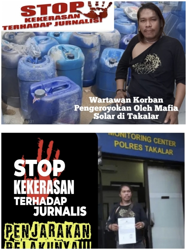 Aparat Penegak Hukum Terkesan Tutup Mata dan Telingah, Terhadap Sindikat Pelaku Penganiayaan Wartawan