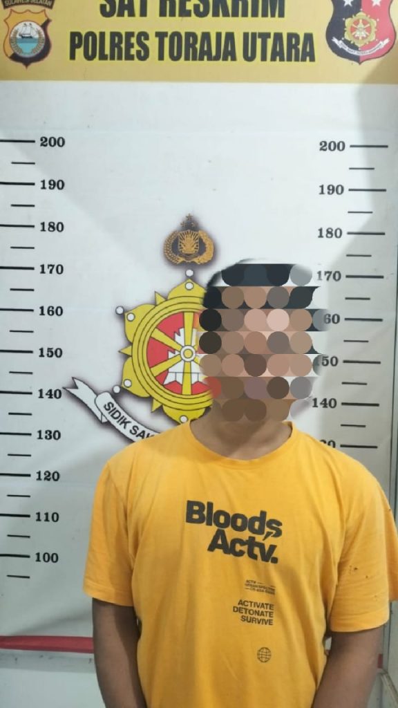 Nekat Curi Motor Pria Berinisial NTT Dibekuk Unit Resmob Polres Toraja Utara .