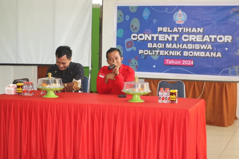MELIHAT PELUANG, “POLITEKNIK BOMBANA MELAHIRKAN TALENT CONTENT CREATOR