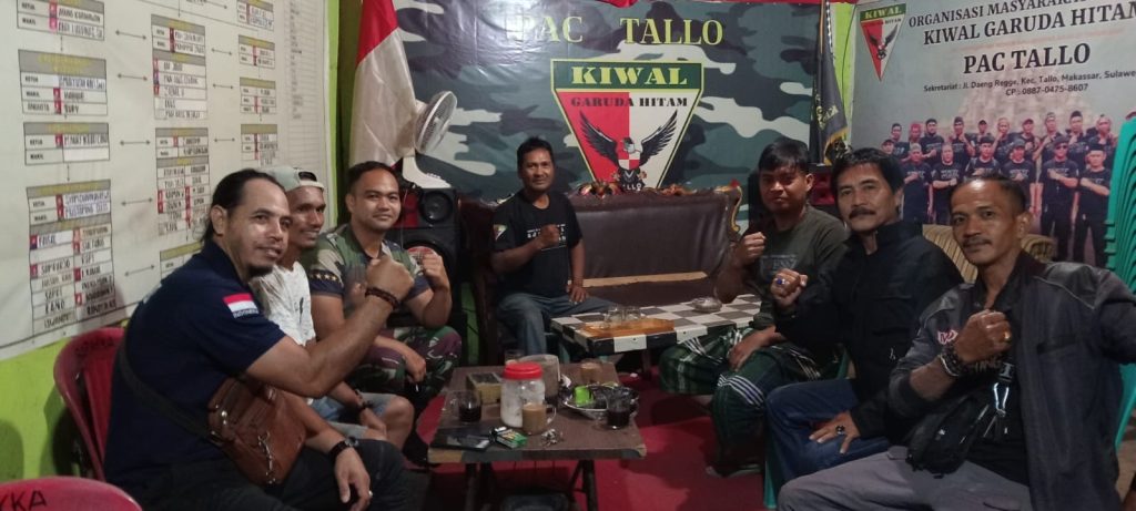 Kunjungan Silaturahim Humas MPC Kiwal Maros Edy Hadris Ke PAC Tallo Makassar.