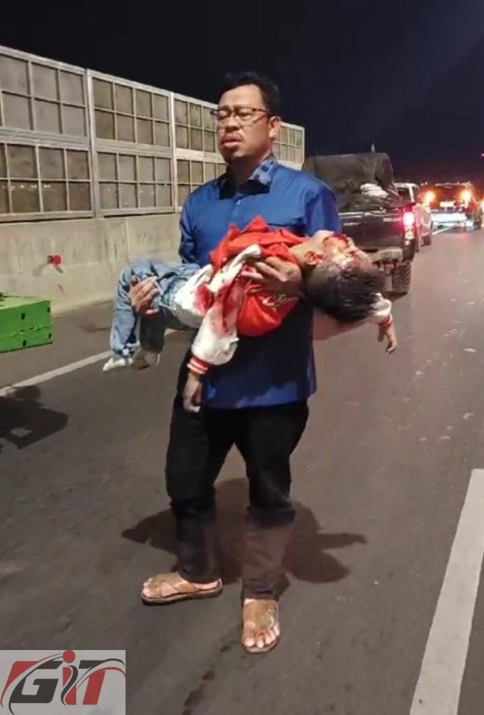 Sosok Muzayyin Arif Dalam Aksi Heroiknya, Angkut Korban Kecelakaan Maut di Tol Reformasi Makassar
