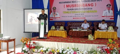 Camat Cenrana Gelar Musrembang RKPD Tahun Anggaran 2026 Di Tingkat Kecamatan Dengan Motif Utama “Peningkatan Kesejahteraan Dan Layanan Dasar Masyarakat Yang Inklusif”.