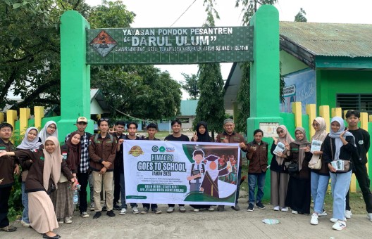 HIMAGRO FAPERTAHUT UMMA Kunjungan Sosialisasi Prodi ke MA Belang-belang dan MA Darul Ulum Ammessangeng .