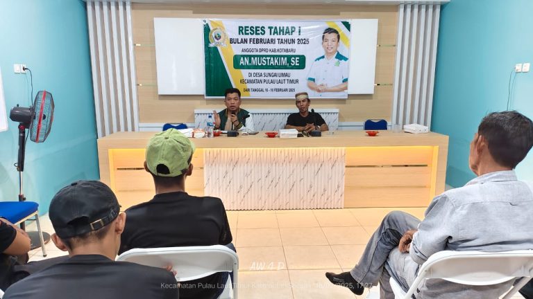 Anggota DPRD Reses di Sungai Limau, Warga Minta Tosa Agar Tak Buang Sampah Sembarangan