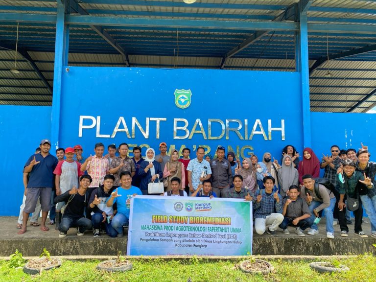 Mahasiswa Prodi Agroteknologi FAPERTAHUT UMMA Kunjungi Plant BADRIAH Pangkep.