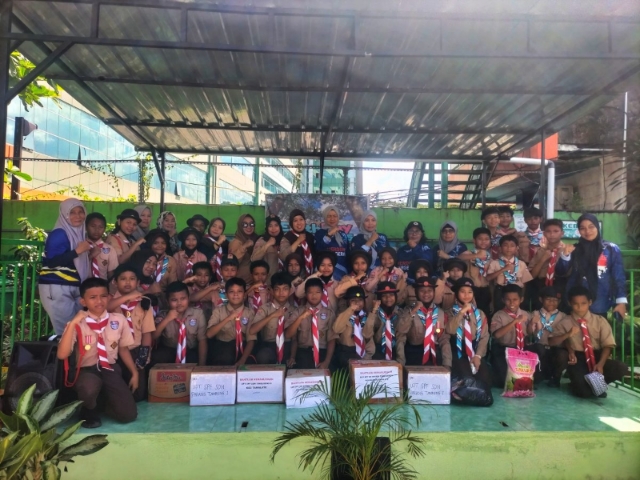 UPT SPF SD Negeri Timbuseng 11, Peduli Kebakaran Disappubulo Makassar
