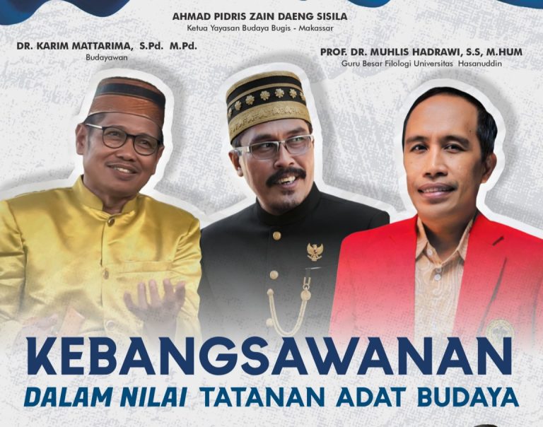 Ketua Yayasan Budaya Bugis Makassar Ahmad Pidris Zain Daeng Sisila Gelar Episod Ke Dua Maujud Budaya Di News Tosil Malino.