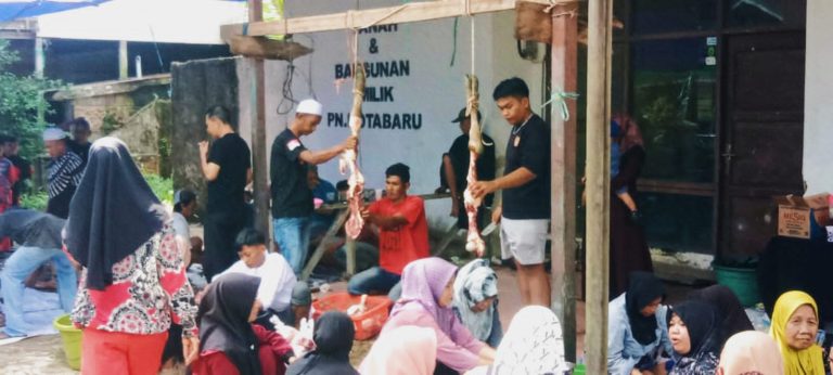 Desa Baharu Utara Dapat Tiga Ekor Sapi Kurban di Momen Hari Raya Idul Adha 1446 H/ 2025 M