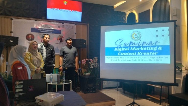Universitas Syekh Yusuf Al Makassari Gowa Gelar Seminar Digital Marketing dan Content Creator