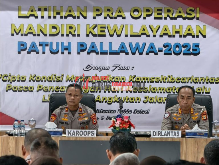 Polda Sulsel Siap Gelar Operasi Patuh 2025
