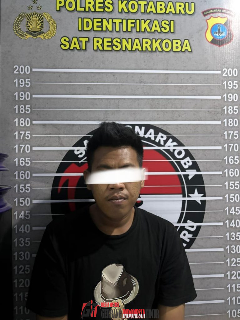Seorang Mahasiswa Diciduk Satresnarkoba Polres Kotabaru, Diduga Ingin Edarkan 14 Paket Sabu