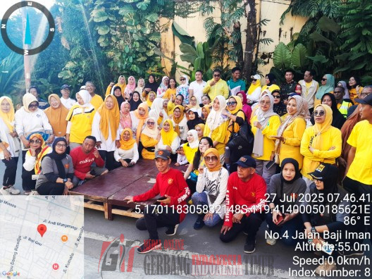 GEBETAN MULIA LAKSANAKAN KARYA BAKTI PENANAMAN POHON DAN SENAM BERSAMA WARGA BONGAYA