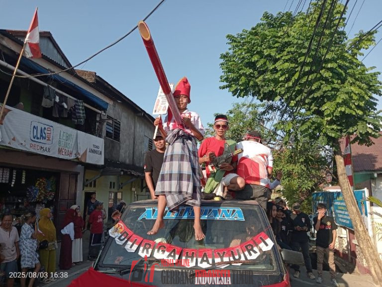 Jelang Perayaan HUT Kemerdekaan Ke 80 THN. Warga Panamppu Giat Kobarkan Parade Karnaval