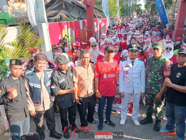 Sambut HUT RI KE 80, Kelurahan Pannampu Gelar Pawai Karnaval Sebagai Wujud Syukur Anugrah Kemerdekaan