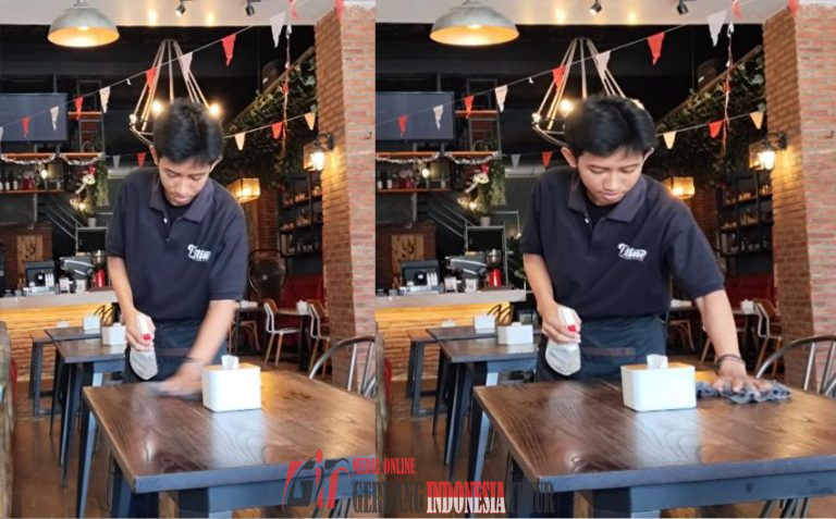 Miris di Balik Seragam Waiter, Ada Pemuda 18 Tahun yang Jadi Pahlawan Keluarga
