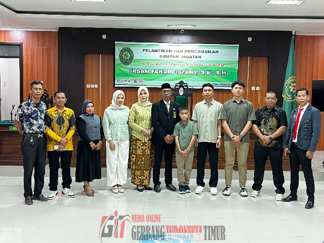 Team LBH Tombak Keadilan Hadiri Pelantikan,Dan Pengambilan Sumpah Jabatan Panitera Muda,Bantuan Hukum Justice Spear