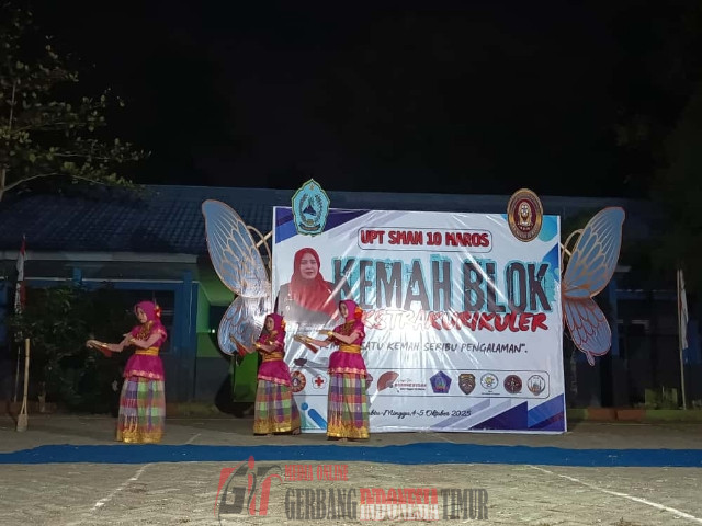 Penguatan Talenta Digital, SMAN 10 Maros Gelar Kemah Blok, Satu Kemah Hadirkan Seribu Pengalaman