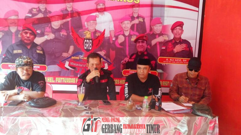 Ketua DPC Grib Jaya Maros Gelar Rapat Koordinasi Bersama Anggotanya.