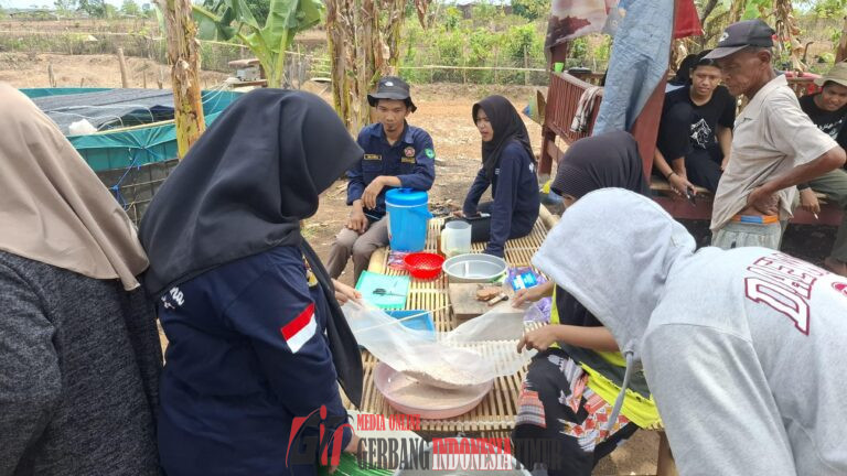 Tim PPK ORMAWA HIMATEPA UH Gelar Pelatihan Pakan Inovatif: Manfaatkan Cangkang Rajungan dengan Mesin Penepung dan Tableting