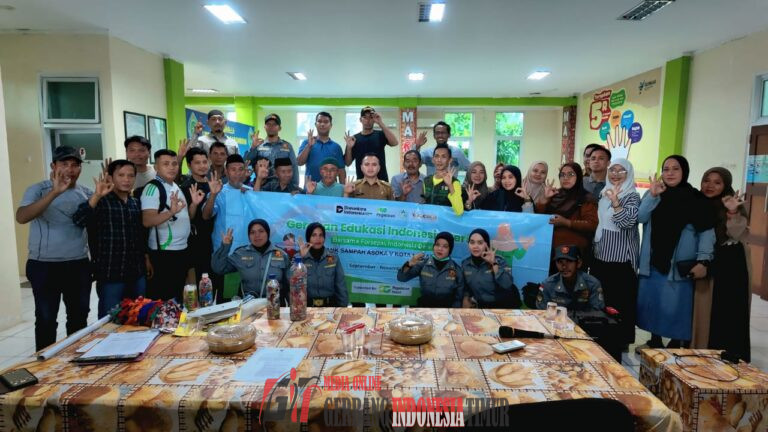 Silaturahmi Lurah Baru dan Dirangkaikan Penyuluhan Bank Sampah di Kelurahan Barombong