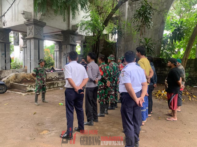 Koramil 1408-09/Tamalate Gelar Karya Bakti Penanaman Pohon untuk Antisipasi Banjir