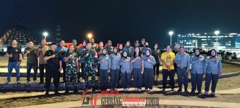 Patroli Bersama Tingkatkan Keamanan di Ujung Pandang, Makassar