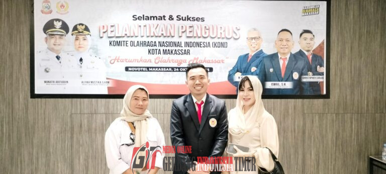 Christopher Carlos, Pengusaha Muda yang Dilantik sebagai Bendahara KONI Makassar Bekerja Dengan Serius Dan Profesional