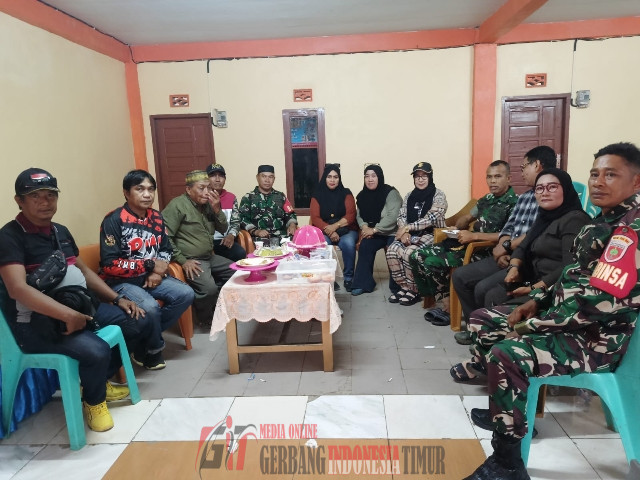 Silaturahmi Ketua Banteng Komando Dan Pengurus BK Di Acara Ulang Tahun Ibu Ketua Sumpit Koramil 09/Tamalate