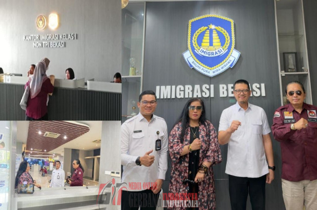 Kunjungan Ketua Presidium FPII dan Pengawas DPI ke Kantor Imigrasi Bekasi, Tinjau Pelayanan Paspor