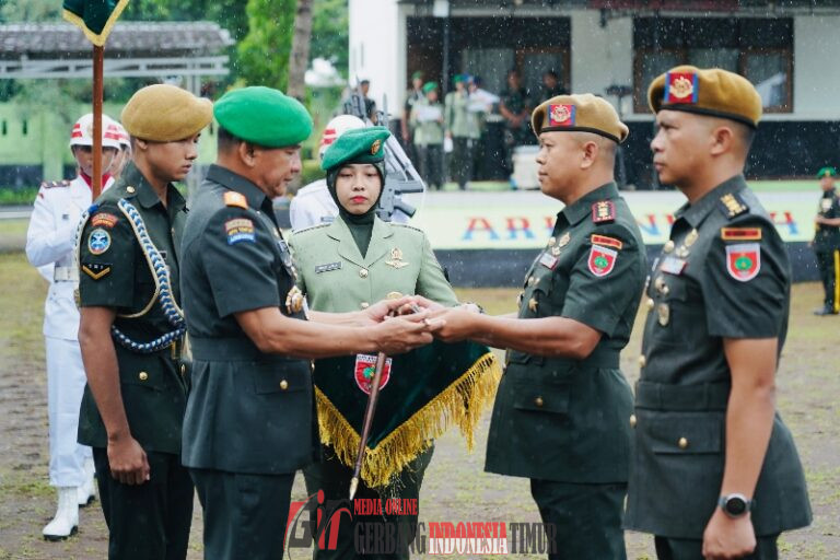 Pimpin Sertijab Danyon Arhanud 4/AAY, Pangdam XIV/Hasanuddin Pastikan Tidak Ada Toleransi terhadap Tindakan Kekerasan di Satuan