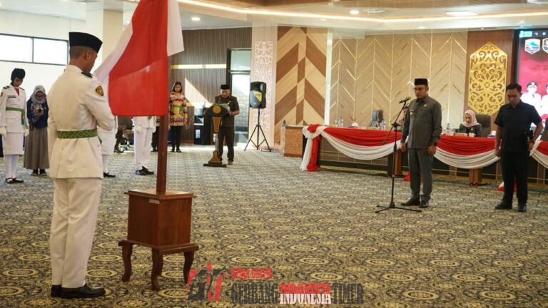 Wakil Bupati Kotabaru Kukuhkan 35 Anggota Paskibraka Tahun 2025