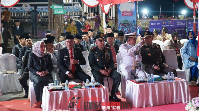 Pemkab Kotabaru Gelar Apel dan Pawai Taptu Sambut HUT ke-80 RI