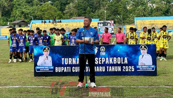 Pemkab Kotabaru Gelar Bupati Cup 2025, Gali Potensi Atlet Sepak Bola