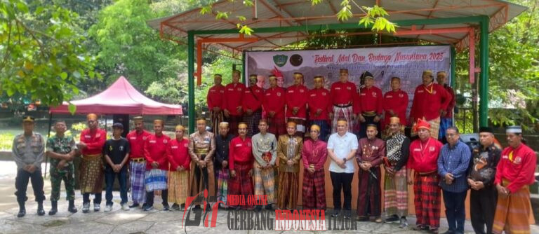 Ketua Umum (Forom Pemerhati Adat Budaya Nusantara (FPABN) Muh. Tahir Sila Gelar Festival Budaya Adat Nusantara Di Wisata Permandian Bantimurung Maros.