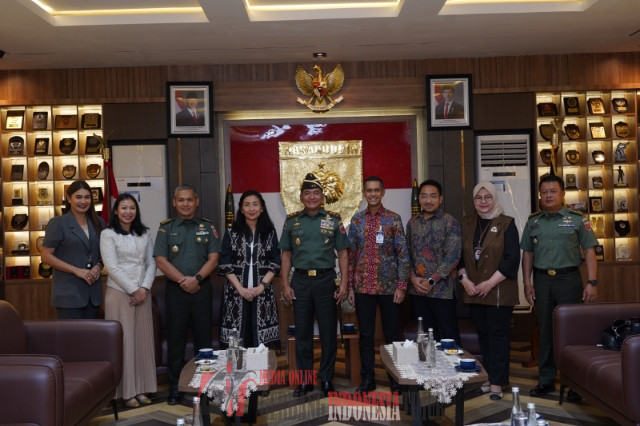 Perkuat Kemitraan dan Silaturahmi, Pangdam Hasanuddin Sambut Kunjungan Audiensi Rombongan PT. Bank Mandiri